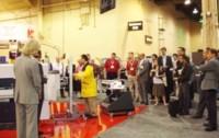 The SIPLACE SX live gantry upgrade demonstration was the main attraction on the show floor