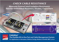CableEye Automation-Ready LV Test Systems for Cables, Harnesses, Backplanes | Continuity, Resistance, Components, Capacitance, Twist Pair Check