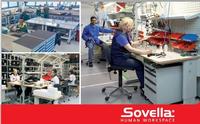 Sovella designs and manufactures ergonomic industrial furniture such as work tables and work benches, shelving and cabinets, drawer units, manual assembly lines for various industries, homes and public buildings.