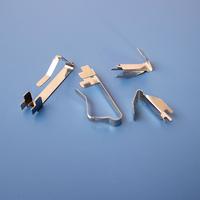 0.2mm BeCu metal leaf spring contact with plated for battery